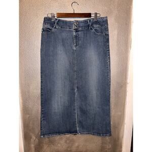 Duck Head Jean Co Vintage Western Festival Cowgirl Cowboy Hippie Maxi Skirt